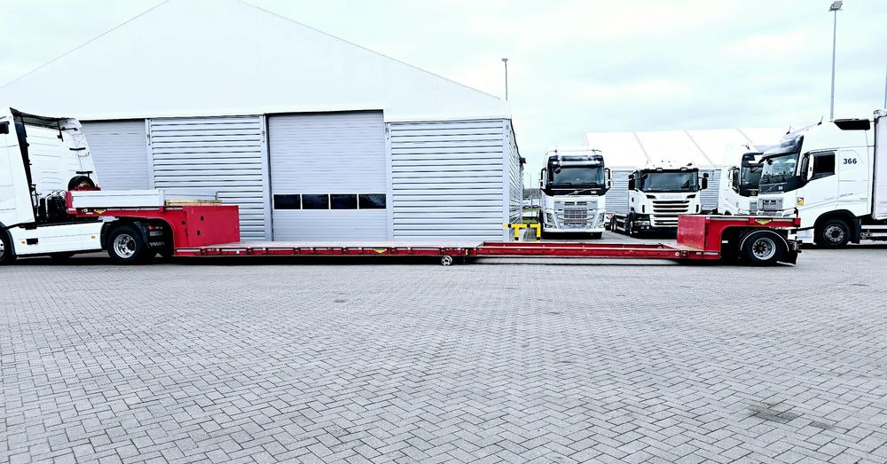 Broshuis 1ADU / 1A rozciągana - skrętna oś - Низькорамна платформа напівпричіп: фото 3 Broshuis 1ADU / 1A rozciągana - skrętna oś - Низькорамна платформа напівпричіп: фото 3