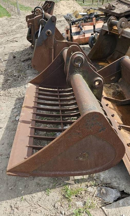 Łyżka ażurowa do koparki przesiewająca 180 cm sworznie 60mm - Cортувальний ківш в категорії Будівельна техніка: фото 5 Łyżka ażurowa do koparki przesiewająca 180 cm sworznie 60mm - Cортувальний ківш в категорії Будівельна техніка: фото 5