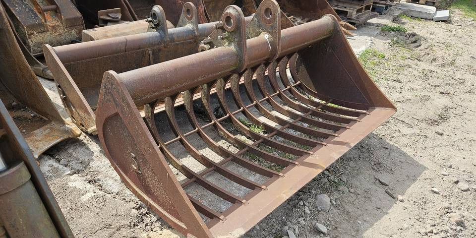 Łyżka ażurowa do koparki przesiewająca 180 cm sworznie 60mm - Cортувальний ківш в категорії Будівельна техніка: фото 2 Łyżka ażurowa do koparki przesiewająca 180 cm sworznie 60mm - Cортувальний ківш в категорії Будівельна техніка: фото 2