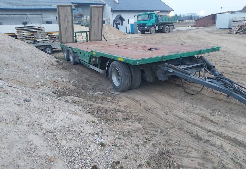 Przyczepa niskopodwoziowa Meusburger 3 osie - Низькорамна платформа причіп: фото 3 Przyczepa niskopodwoziowa Meusburger 3 osie - Низькорамна платформа причіп: фото 3