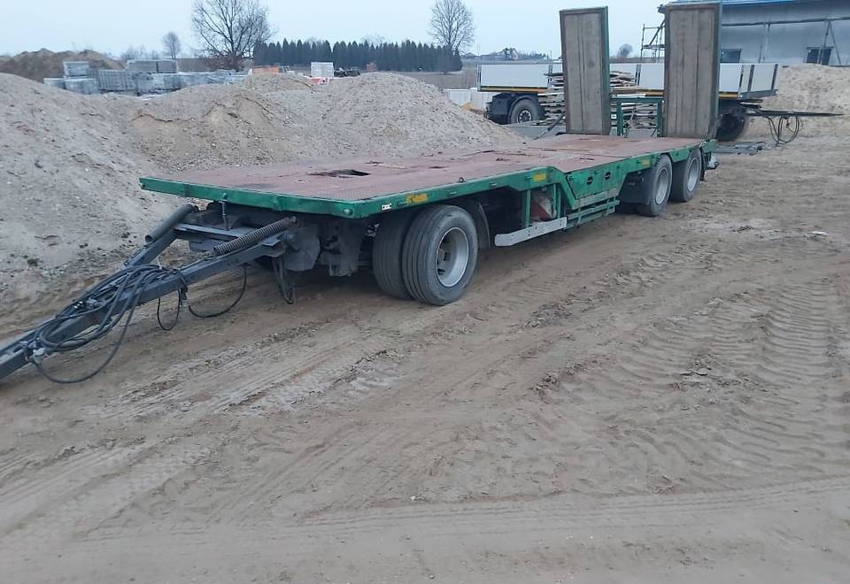 Przyczepa niskopodwoziowa Meusburger 3 osie - Низькорамна платформа причіп: фото 2 Przyczepa niskopodwoziowa Meusburger 3 osie - Низькорамна платформа причіп: фото 2