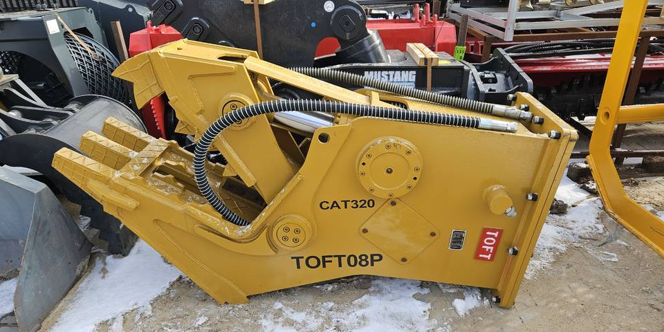 Szczęka krusząca do koparki Cat 320 TOFT 08P nowa nożyce wyburzeniowe - Гідроножиці: фото 1 Szczęka krusząca do koparki Cat 320 TOFT 08P nowa nożyce wyburzeniowe - Гідроножиці: фото 1
