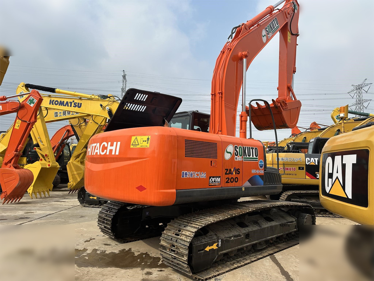 HITACHI ZX200-3G - Гусеничний екскаватор: фото 1 HITACHI ZX200-3G - Гусеничний екскаватор: фото 1