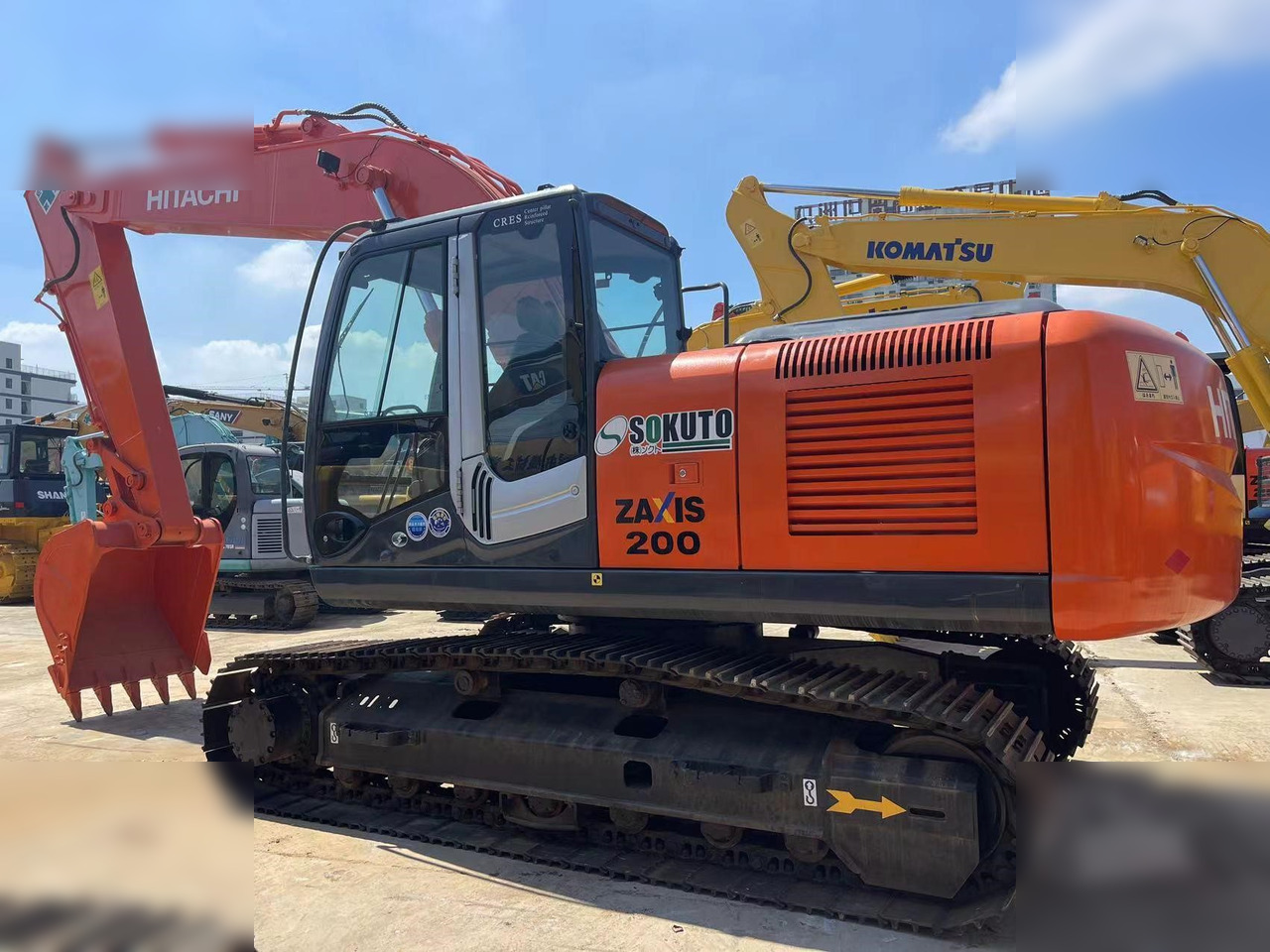 HITACHI ZX200-3G - Гусеничний екскаватор: фото 1 HITACHI ZX200-3G - Гусеничний екскаватор: фото 1