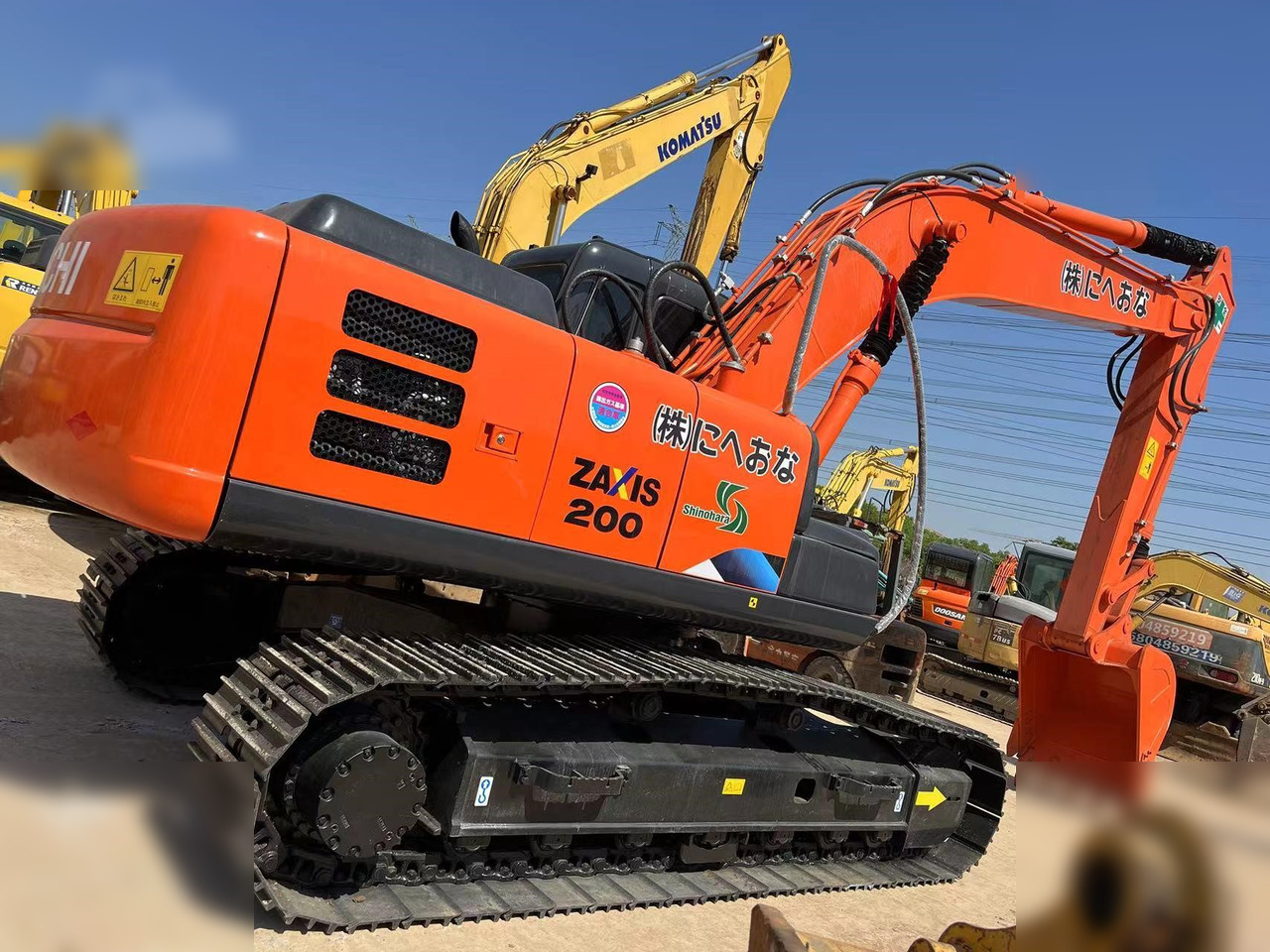 HITACHI ZX200-3G - Гусеничний екскаватор: фото 4 HITACHI ZX200-3G - Гусеничний екскаватор: фото 4