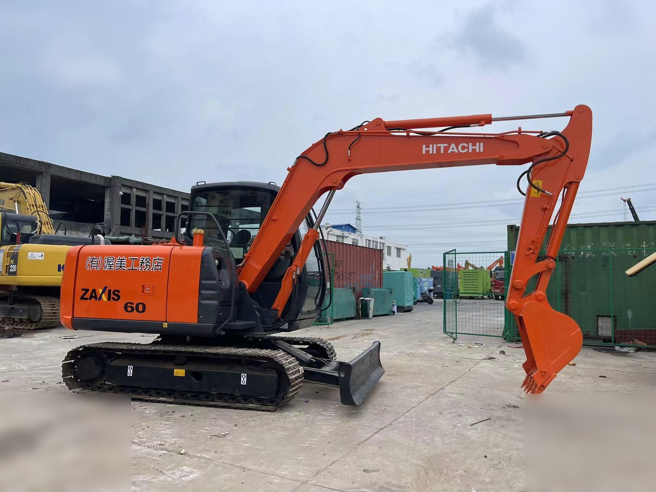 HITACHI ZX70 - Гусеничний екскаватор: фото 1 HITACHI ZX70 - Гусеничний екскаватор: фото 1