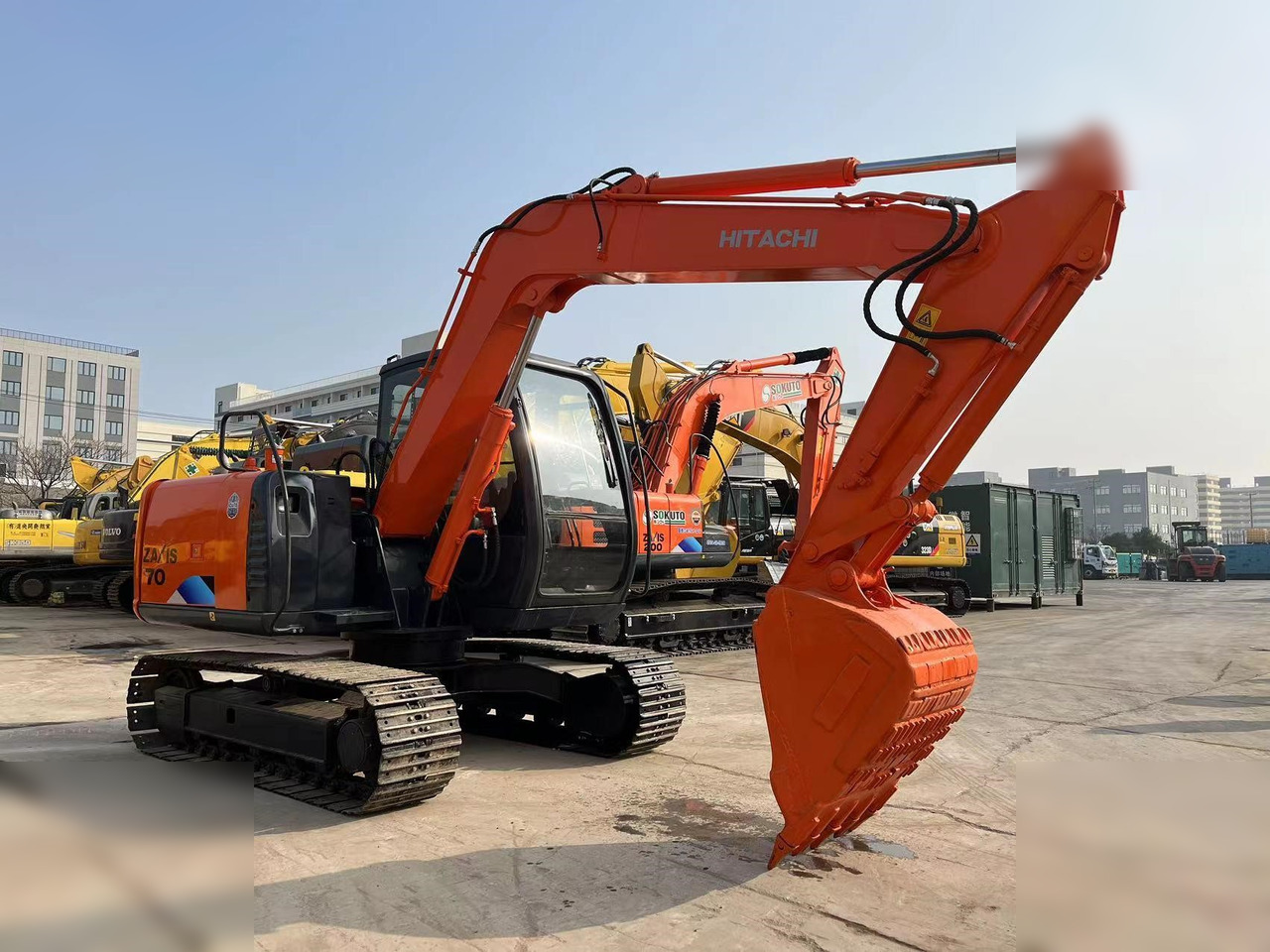 HITACHI ZX70 - Гусеничний екскаватор: фото 5 HITACHI ZX70 - Гусеничний екскаватор: фото 5