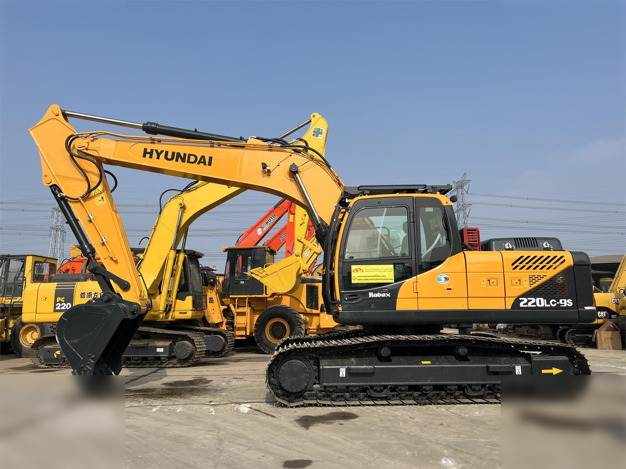 HYUNDAI ROBEX 220 LC-9S - Гусеничний екскаватор: фото 1 HYUNDAI ROBEX 220 LC-9S - Гусеничний екскаватор: фото 1