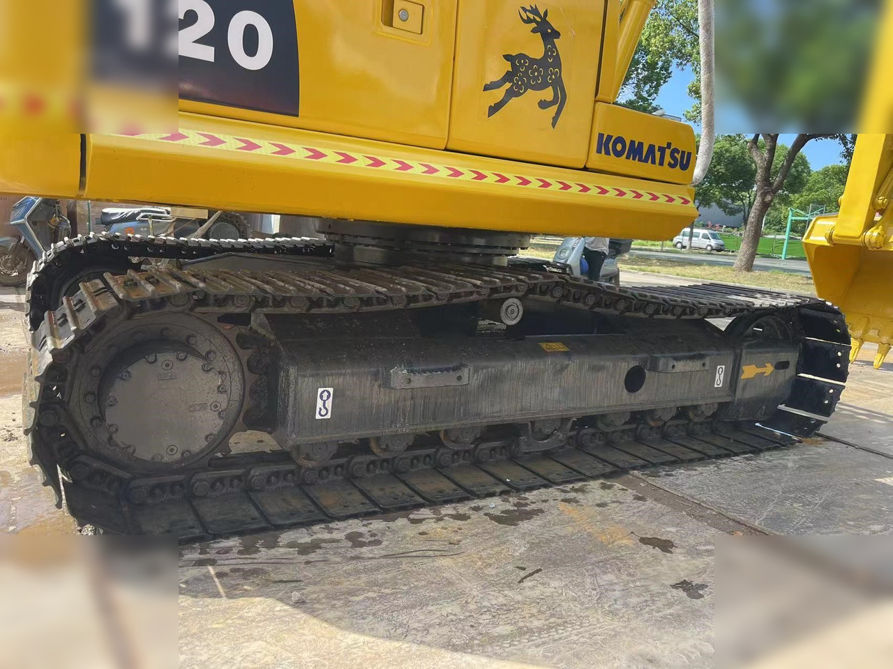 Гусеничний екскаватор KOMATSU PC120-8: фото 8