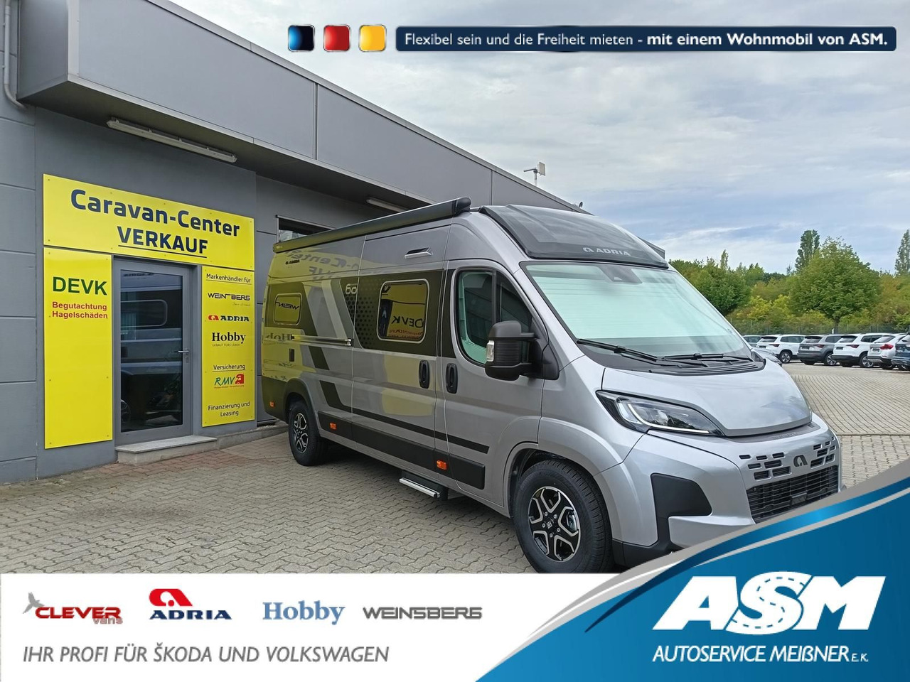 Adria Twin "60Y" 640 SLB 4,25MAXI*JUBILEE*MARKISE*LED - Кастенваген: фото 1 Adria Twin "60Y" 640 SLB 4,25MAXI*JUBILEE*MARKISE*LED - Кастенваген: фото 1