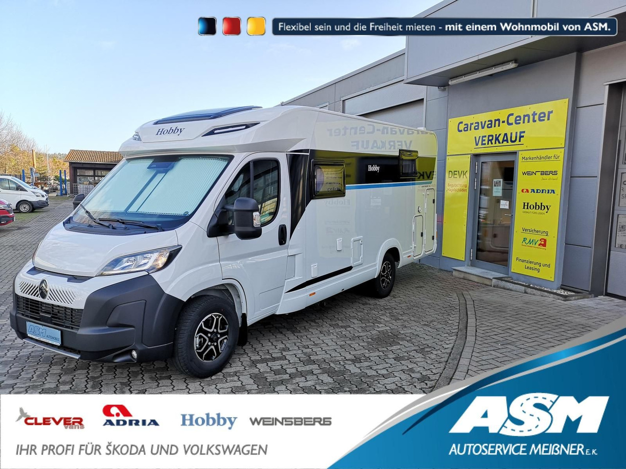 Hobby Ontour C 700 GQ 103 kW*CAMPERNET*LITHIUM*SOFORT* - Напівінтегрований автобудинок: фото 1 Hobby Ontour C 700 GQ 103 kW*CAMPERNET*LITHIUM*SOFORT* - Напівінтегрований автобудинок: фото 1