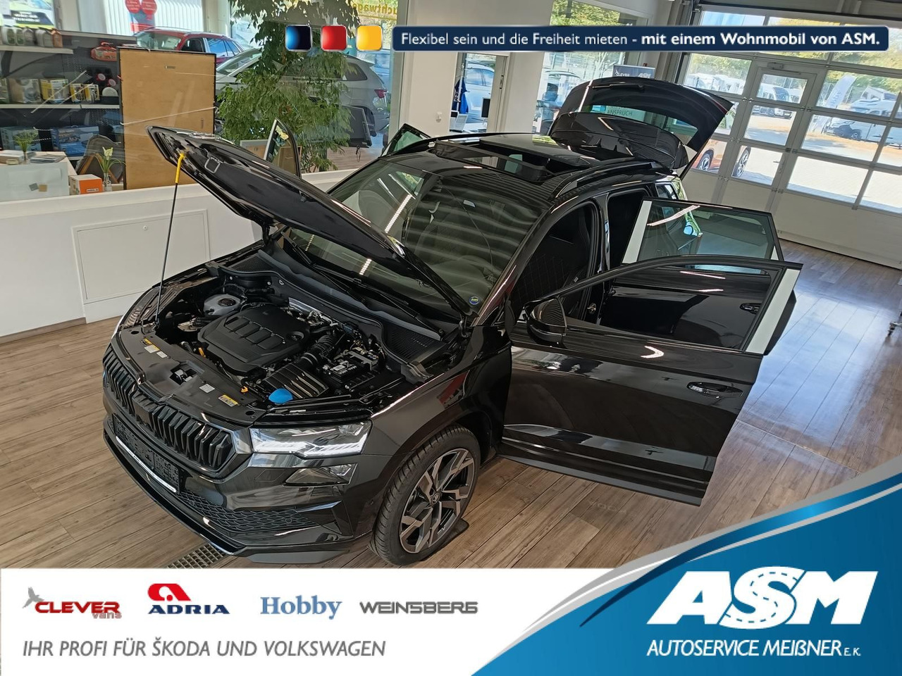 Skoda Karoq Sportline 2,0 TDI 4x4*AHK*PSD*STD.HZG*DCC* - Позашляховик: фото 1 Skoda Karoq Sportline 2,0 TDI 4x4*AHK*PSD*STD.HZG*DCC* - Позашляховик: фото 1