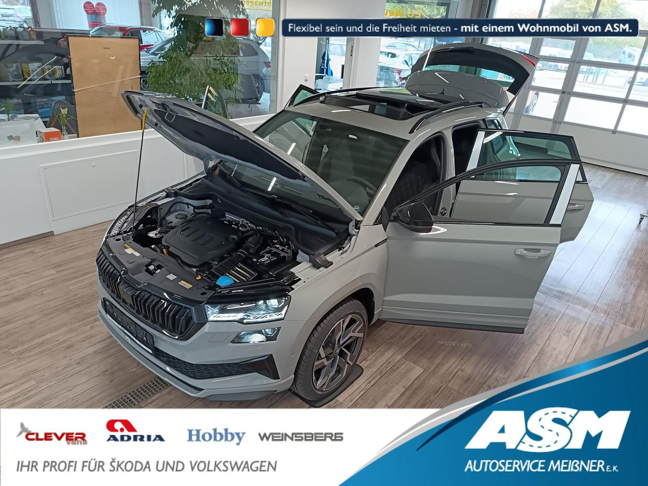 Skoda Karoq Sportline 2,0 TDI 4x4*AHK*PSD*STD.HZG*DCC* - Позашляховик: фото 1 Skoda Karoq Sportline 2,0 TDI 4x4*AHK*PSD*STD.HZG*DCC* - Позашляховик: фото 1