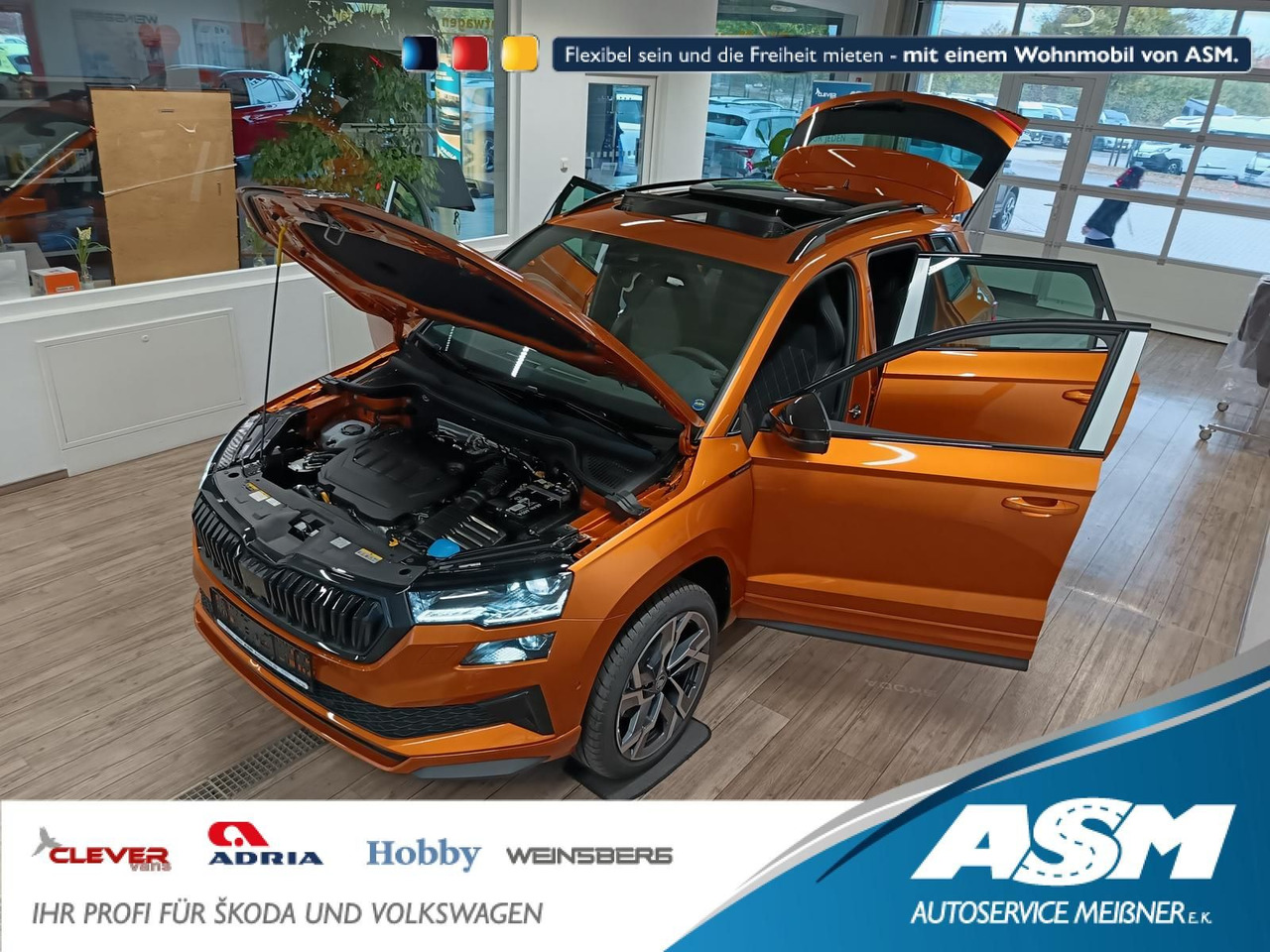 Skoda Karoq Sportline 2,0 TDI DSG 4x4*AHK*PSD*STD.HZG* - Позашляховик: фото 1 Skoda Karoq Sportline 2,0 TDI DSG 4x4*AHK*PSD*STD.HZG* - Позашляховик: фото 1