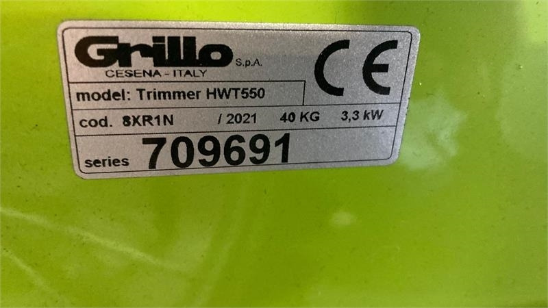 Grillo HWT 550 - Газонокосарка: фото 4 Grillo HWT 550 - Газонокосарка: фото 4