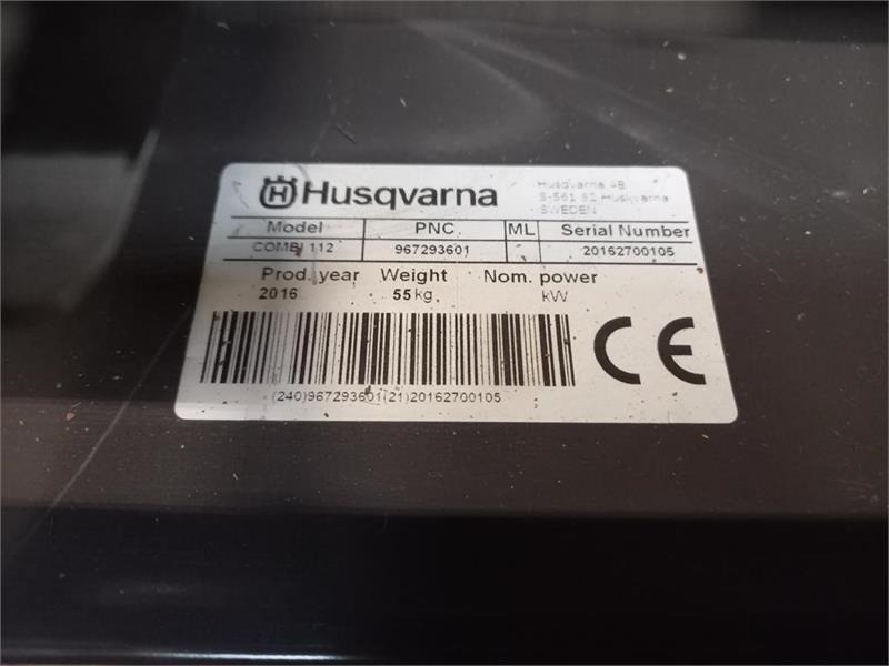 Husqvarna COMBI 112 P 524 - Газонокосарка: фото 3 Husqvarna COMBI 112 P 524 - Газонокосарка: фото 3