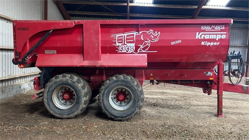 Krampe SK 550 Entreprenørvogn med Hardox kasse SK 500 - Сільськогосподарський причіп самоскид: фото 1 Krampe SK 550 Entreprenørvogn med Hardox kasse SK 500 - Сільськогосподарський причіп самоскид: фото 1
