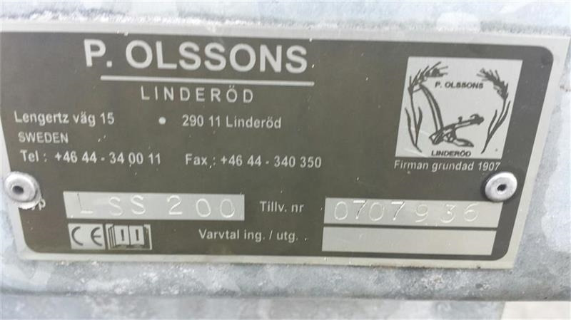 - - - P Olssons. LSS 200 - Розкидач піску і cолі в категорії Комунальна/ Спеціальна техніка: фото 4 - - - P Olssons. LSS 200 - Розкидач піску і cолі в категорії Комунальна/ Спеціальна техніка: фото 4