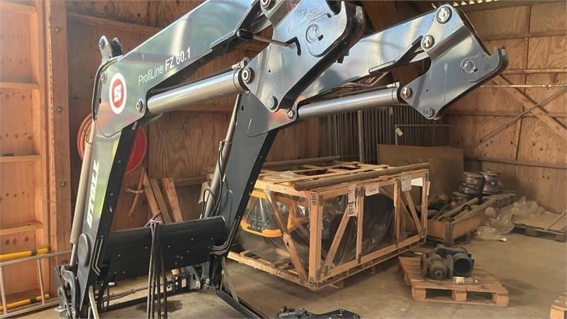 Stoll FZ 60,1 3 ventil og dæmpning Med beslag for NH T7. - Фронтальний навантажувач для трактора: фото 1 Stoll FZ 60,1 3 ventil og dæmpning Med beslag for NH T7. - Фронтальний навантажувач для трактора: фото 1