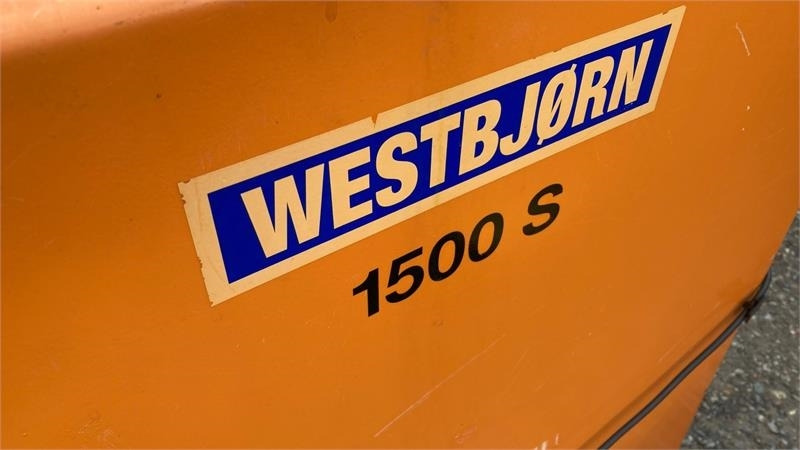 Westbjörn 1500S Hydraulisk - Розкидач піску і cолі в категорії Комунальна/ Спеціальна техніка: фото 4 Westbjörn 1500S Hydraulisk - Розкидач піску і cолі в категорії Комунальна/ Спеціальна техніка: фото 4