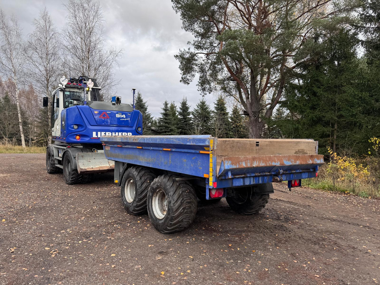 Liebherr A 914 Compact Litronic - Колісний екскаватор: фото 5 Liebherr A 914 Compact Litronic - Колісний екскаватор: фото 5