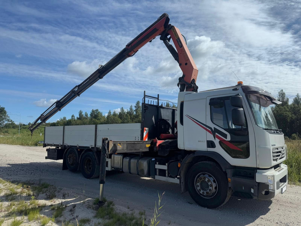 VOLVO FE280+PALFINGER PK20002 2007 - Бортова вантажівка/ Платформа, Вантажівка з маніпулятором: фото 3 VOLVO FE280+PALFINGER PK20002 2007 - Бортова вантажівка/ Платформа, Вантажівка з маніпулятором: фото 3