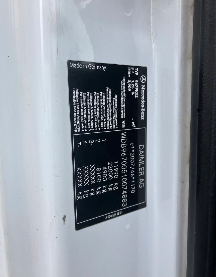 Mercedes-Benz ATEGO 1218 KURIERKA KONTENER 15 PALET - Вантажівка з закритим кузовом: фото 4 Mercedes-Benz ATEGO 1218 KURIERKA KONTENER 15 PALET - Вантажівка з закритим кузовом: фото 4