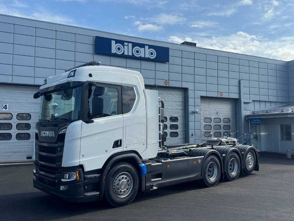 Scania R 590 8x4*4 Joab Lastväxlare  - Гаковий мультиліфт вантажівка: фото 4 Scania R 590 8x4*4 Joab Lastväxlare  - Гаковий мультиліфт вантажівка: фото 4