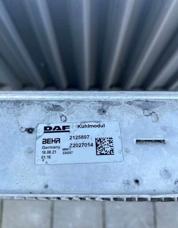 Intercooler DAF XF 106 euro 6 lift chłodnica powietrza 2021 - Система охолодження в категорії Вантажівки: фото 3 Intercooler DAF XF 106 euro 6 lift chłodnica powietrza 2021 - Система охолодження в категорії Вантажівки: фото 3
