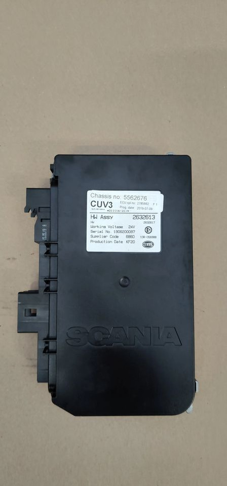 SCANIA R S STEROWNIK ŚWIATEŁ KOMPUTER CUV3 2632613 - Блок управління в категорії Вантажівки: фото 2 SCANIA R S STEROWNIK ŚWIATEŁ KOMPUTER CUV3 2632613 - Блок управління в категорії Вантажівки: фото 2
