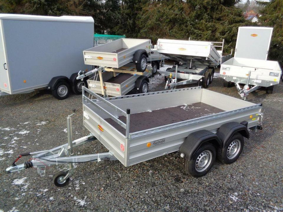 Böckmann PKW-Anhänger, 2000 kg, Tandem - Бортовий причіп/ Платформа: фото 4 Böckmann PKW-Anhänger, 2000 kg, Tandem - Бортовий причіп/ Платформа: фото 4