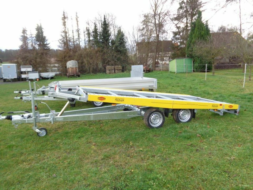 Böckmann PKW-Anhänger, Autotransporter, 3,5to. kippbar, 100 km/h - Автовоз причіп: фото 1 Böckmann PKW-Anhänger, Autotransporter, 3,5to. kippbar, 100 km/h - Автовоз причіп: фото 1