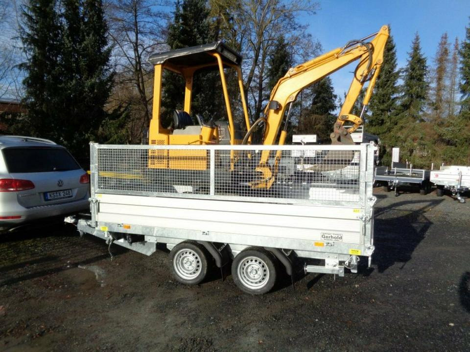 Böckmann PKW-Anhänger, Elektro-Dreiseitenkipper, 3,0 to. Auffahr - Самоскид причіп: фото 1 Böckmann PKW-Anhänger, Elektro-Dreiseitenkipper, 3,0 to. Auffahr - Самоскид причіп: фото 1