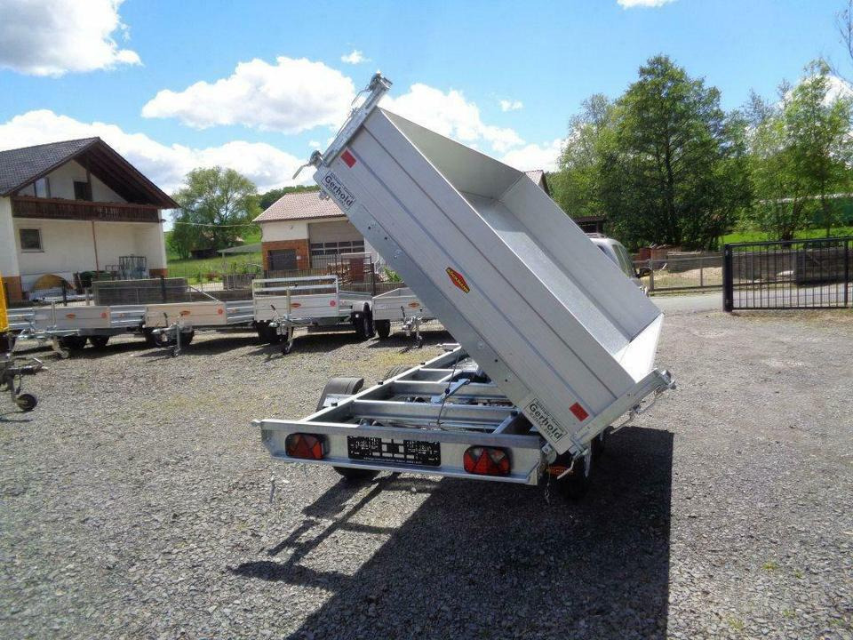 Самоскид причіп Böckmann PKW-Anhänger Elektro-Dreiseitenkipper 3,5 to. sofort: фото 16