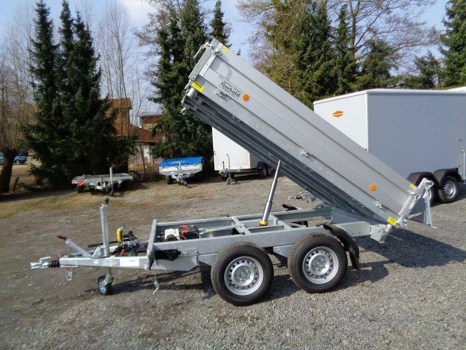 Böckmann PKW-Anhänger Elektro-Dreiseitenkipper DK-AL 2516/27P - Самоскид причіп: фото 4 Böckmann PKW-Anhänger Elektro-Dreiseitenkipper DK-AL 2516/27P - Самоскид причіп: фото 4