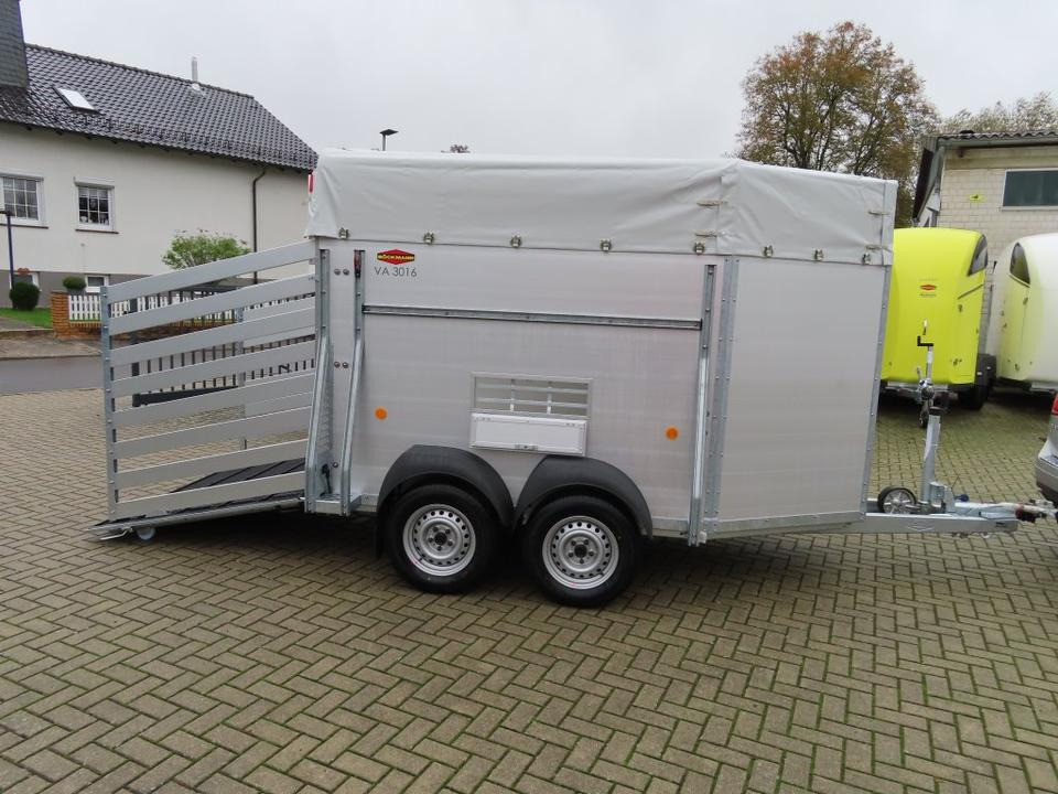 Böckmann Viehanhänger, 2,4 to. Tür/Rampekombi, Humbaur, Fendt - Для перевезення худоби причіп: фото 2 Böckmann Viehanhänger, 2,4 to. Tür/Rampekombi, Humbaur, Fendt - Для перевезення худоби причіп: фото 2