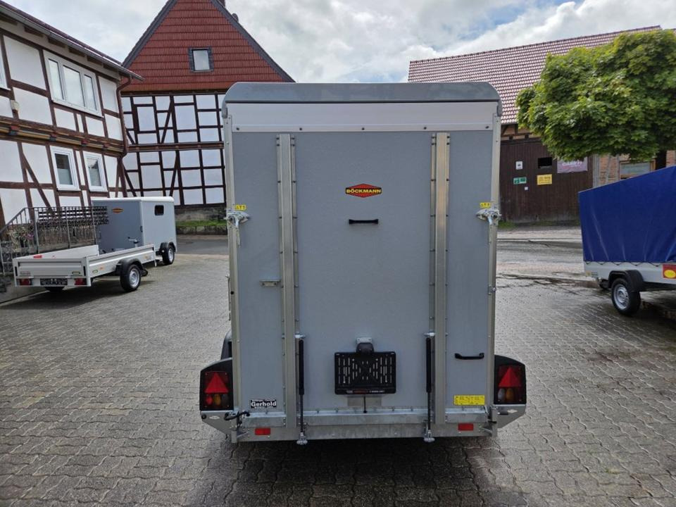 Kofferanhänger PKW-Anhänger Böckmann KT 3015/27 MF Rampe/Tür 2,7t - Закритий кузов причіп: фото 2 Kofferanhänger PKW-Anhänger Böckmann KT 3015/27 MF Rampe/Tür 2,7t - Закритий кузов причіп: фото 2