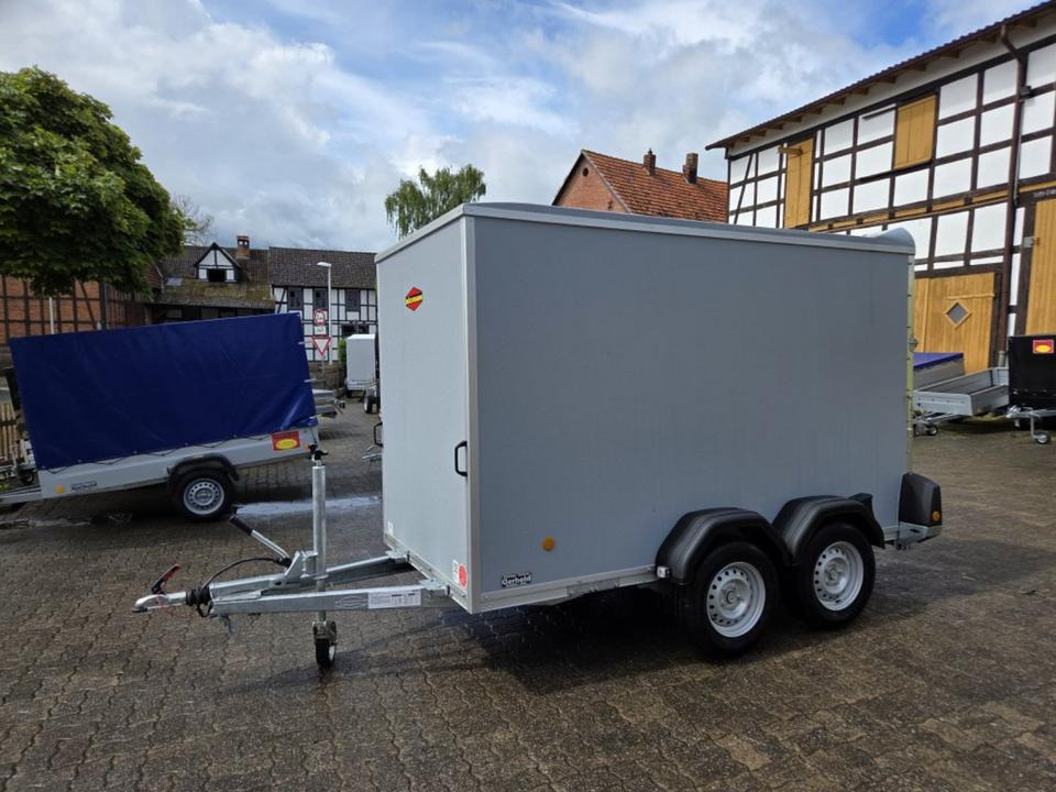 Kofferanhänger PKW-Anhänger Böckmann KT 3015/27 MF Rampe/Tür 2,7t - Закритий кузов причіп: фото 1 Kofferanhänger PKW-Anhänger Böckmann KT 3015/27 MF Rampe/Tür 2,7t - Закритий кузов причіп: фото 1