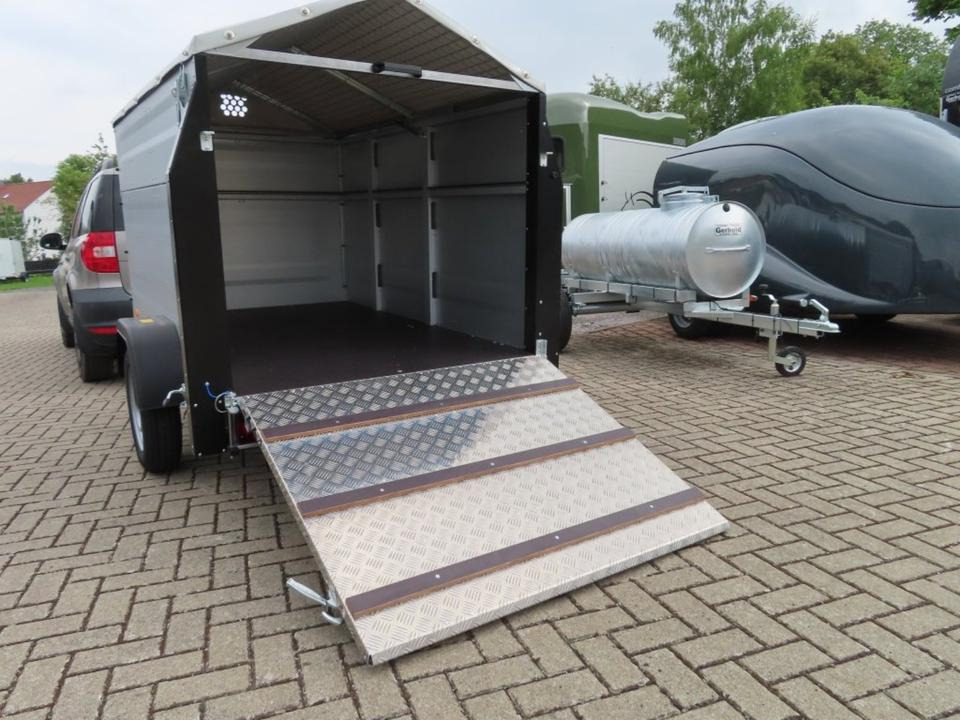 TPV Kleinviehanhänger 750kg Flügeltür Viehanhänger Ziegen Schafe - Для перевезення худоби причіп: фото 4 TPV Kleinviehanhänger 750kg Flügeltür Viehanhänger Ziegen Schafe - Для перевезення худоби причіп: фото 4