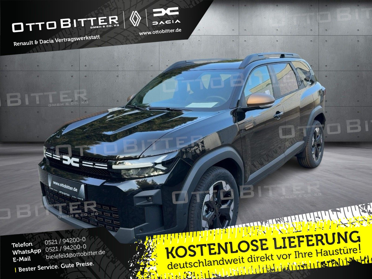 Позашляховик Dacia Bigster Extreme 155 Hybrid Winter-Plus/Park/E-He: фото 1