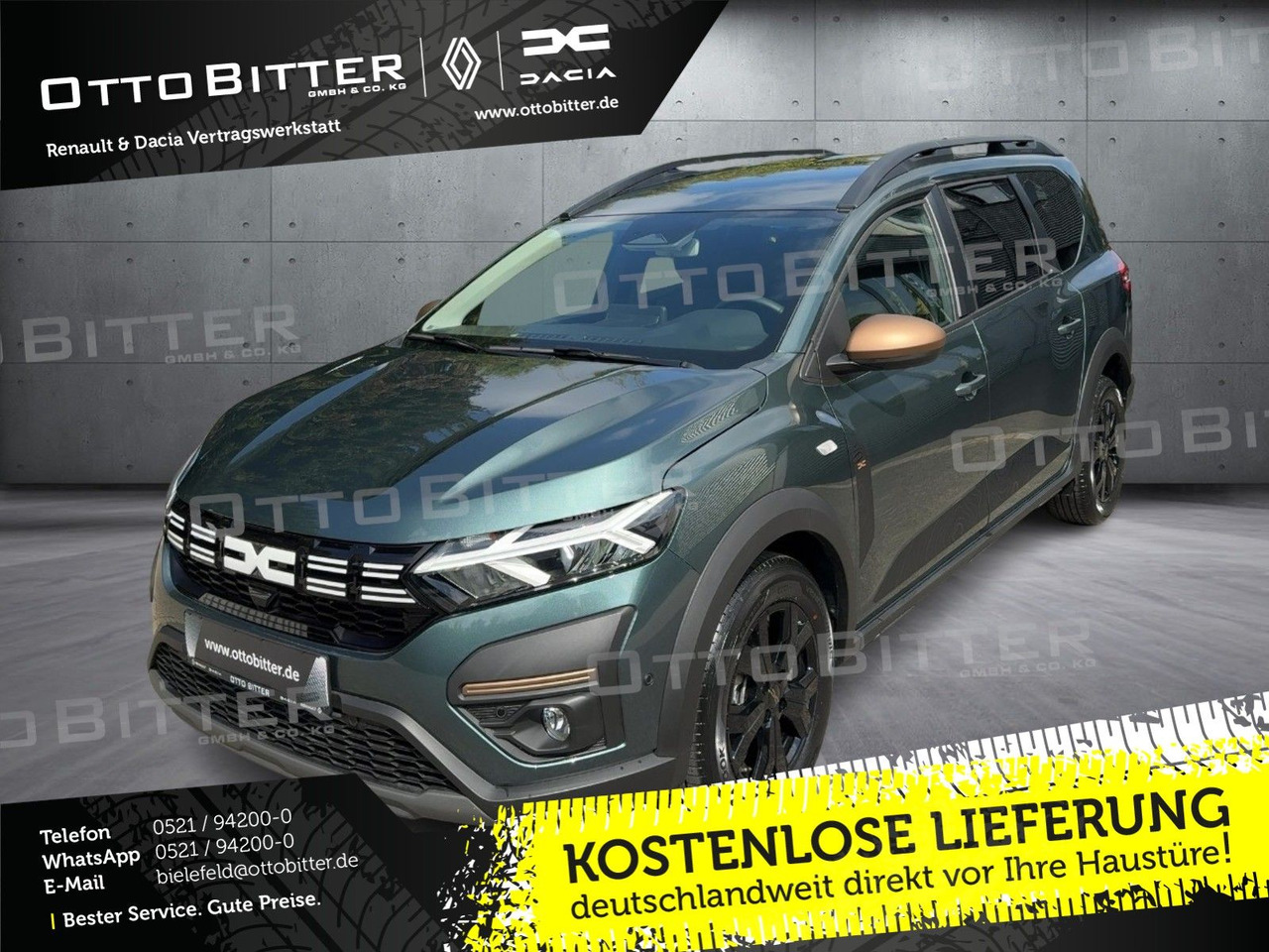 Dacia Jogger Extreme TCe110 5-Sitze CITY-PAKET/NAVI - Універсал: фото 1 Dacia Jogger Extreme TCe110 5-Sitze CITY-PAKET/NAVI - Універсал: фото 1