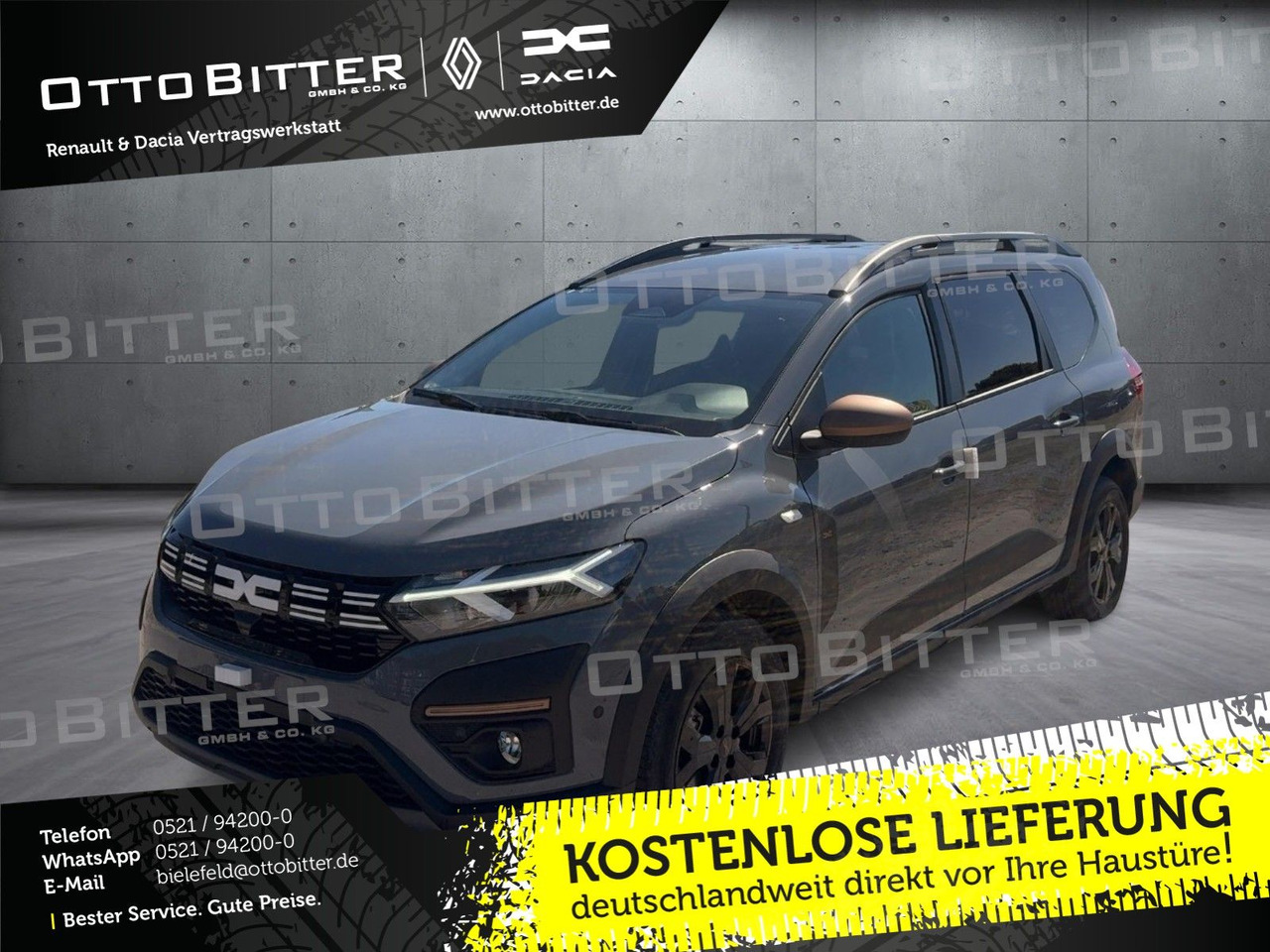 Dacia Jogger Extreme TCe110 5-Sitze CITY-PAKET/NAVI - Універсал: фото 1 Dacia Jogger Extreme TCe110 5-Sitze CITY-PAKET/NAVI - Універсал: фото 1