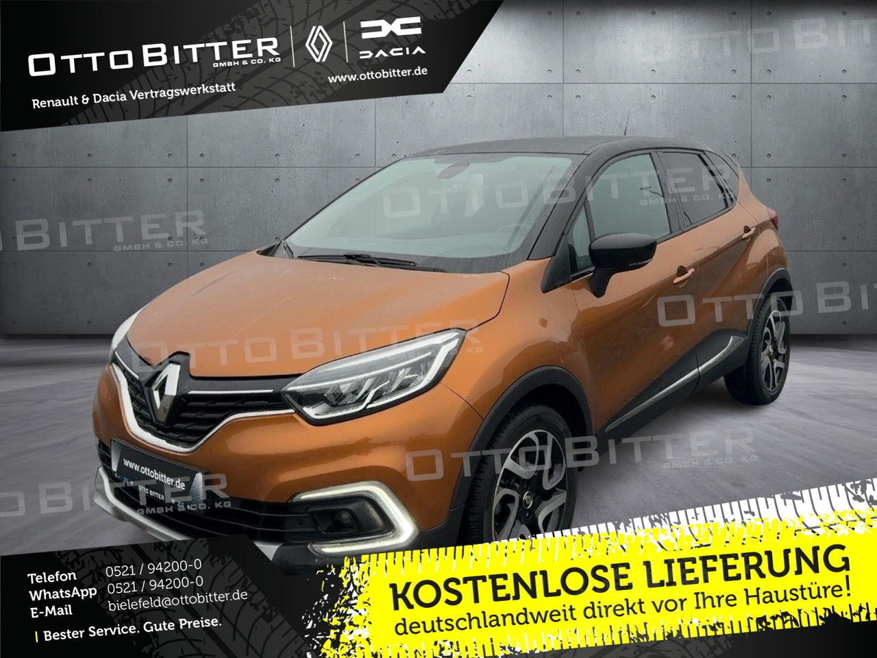 Renault Captur Intens TCe90 ALLWETTERR/KAMERA/SITZH/ALU - Позашляховик: фото 1 Renault Captur Intens TCe90 ALLWETTERR/KAMERA/SITZH/ALU - Позашляховик: фото 1