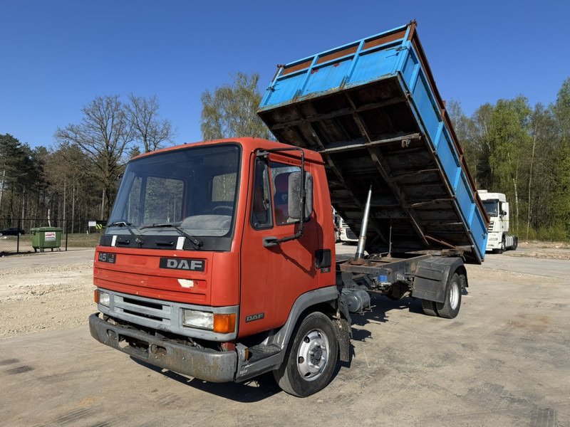 DAF 45 ATI 160 (FULL STEEL SUSPENSION / MANUAL PUMP / EURO 2) - Самоскид вантажівка: фото 1 DAF 45 ATI 160 (FULL STEEL SUSPENSION / MANUAL PUMP / EURO 2) - Самоскид вантажівка: фото 1