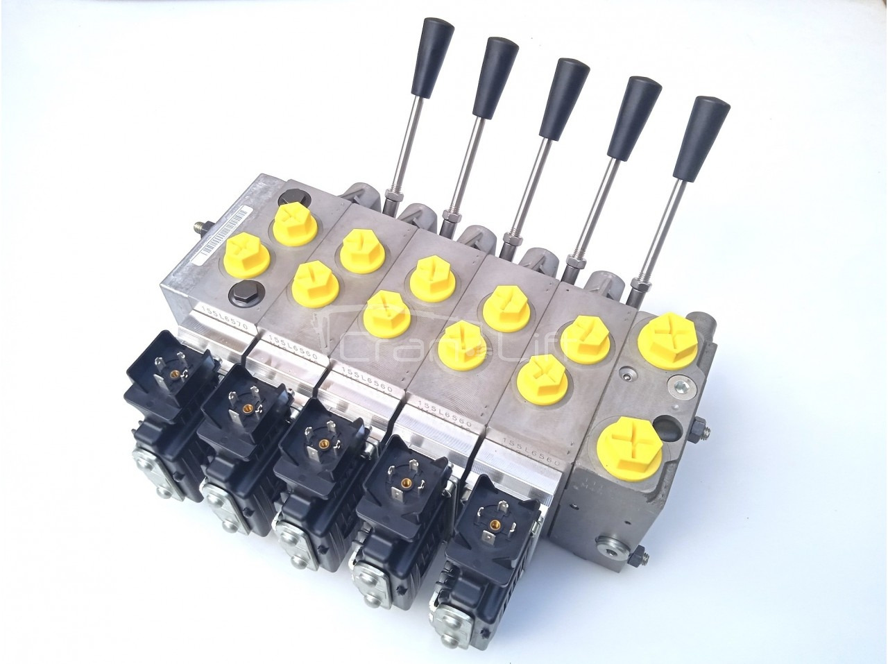 Rozdzielacz Danfoss PVG32 - 5 sekcji - Гідравлічний клапан в категорії Крани-маніпулятори: фото 2 Rozdzielacz Danfoss PVG32 - 5 sekcji - Гідравлічний клапан в категорії Крани-маніпулятори: фото 2