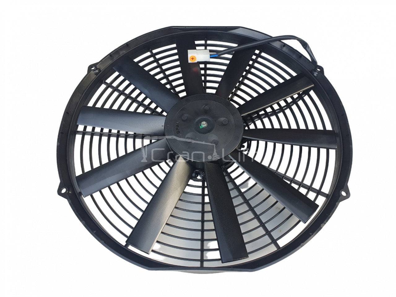 Wentylator chłodnicy oleju hydraulicznego SPAL 24V / 380mm - Масляний радіатор в категорії Крани-маніпулятори: фото 2 Wentylator chłodnicy oleju hydraulicznego SPAL 24V / 380mm - Масляний радіатор в категорії Крани-маніпулятори: фото 2