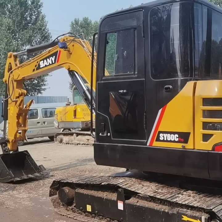 China Brand Used Sany Sy60c Mini Excavator 6ton Crawler Earth Digger Machine for Sale - Гусеничний екскаватор: фото 1 China Brand Used Sany Sy60c Mini Excavator 6ton Crawler Earth Digger Machine for Sale - Гусеничний екскаватор: фото 1