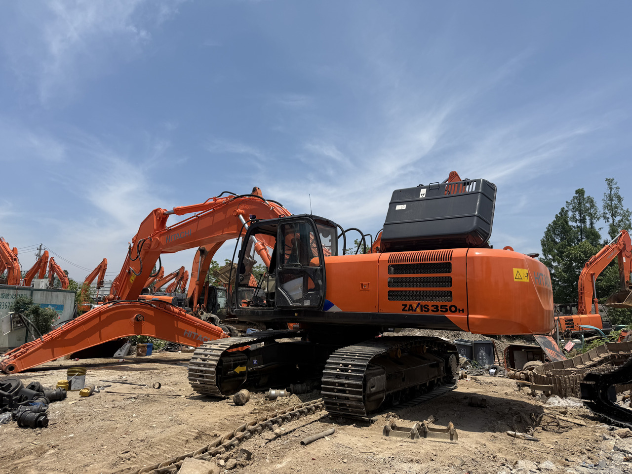 Колісний екскаватор HITACHI used hitachi 350-5g  excavator [ Copy ]: фото 6