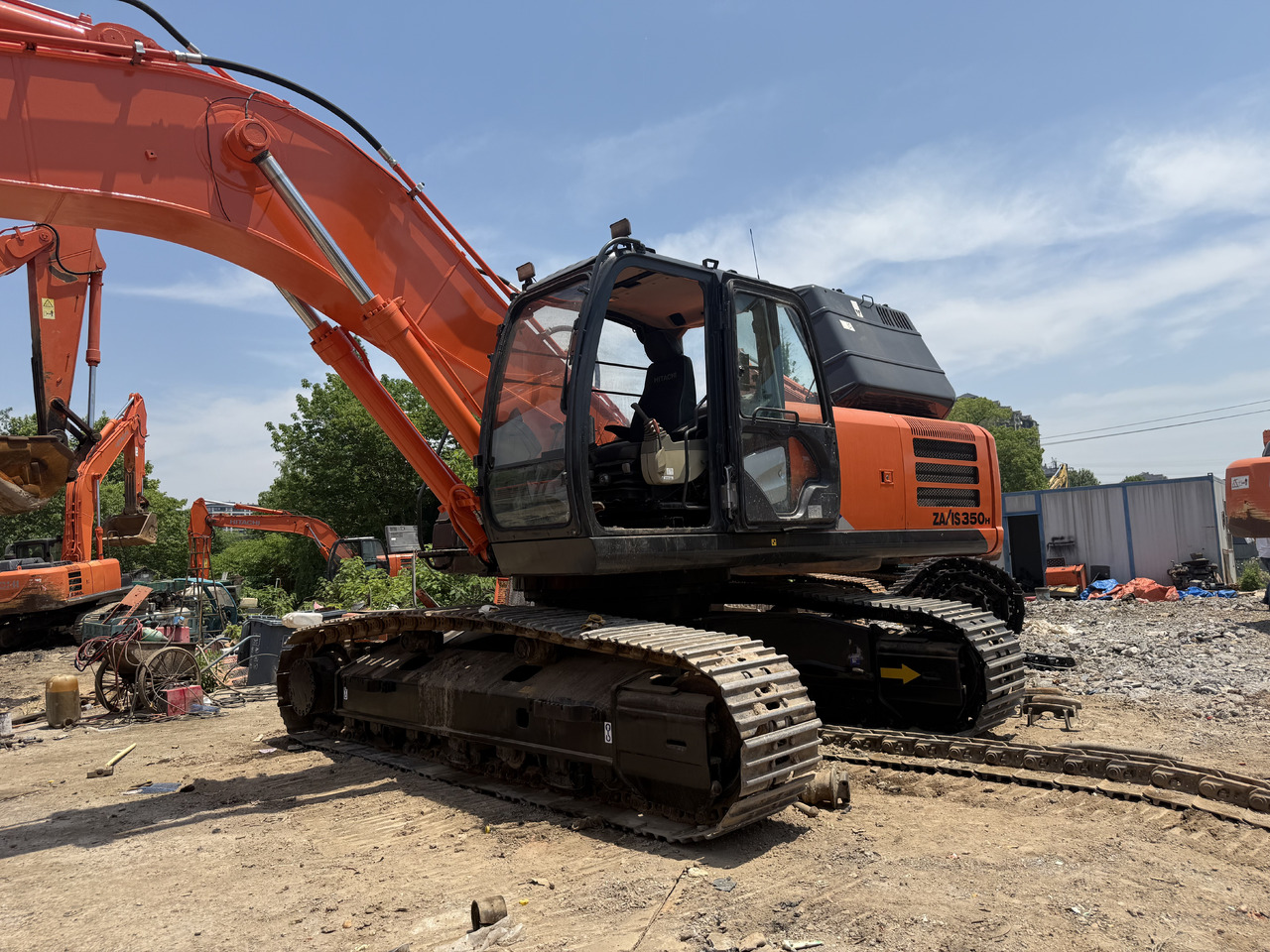 Колісний екскаватор HITACHI used hitachi 350-5g  excavator [ Copy ]: фото 8