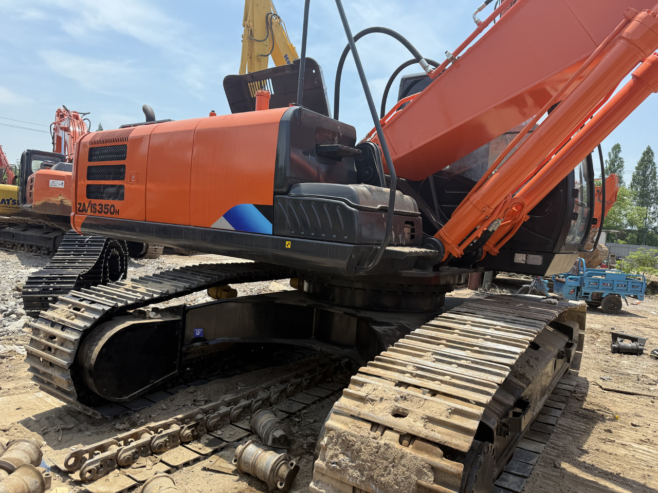 Колісний екскаватор HITACHI used hitachi 350-5g  excavator [ Copy ]: фото 12